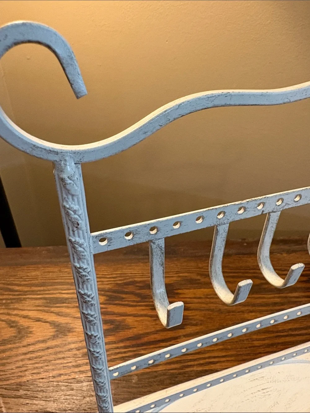 White Bird Jewelry Organizer Stand